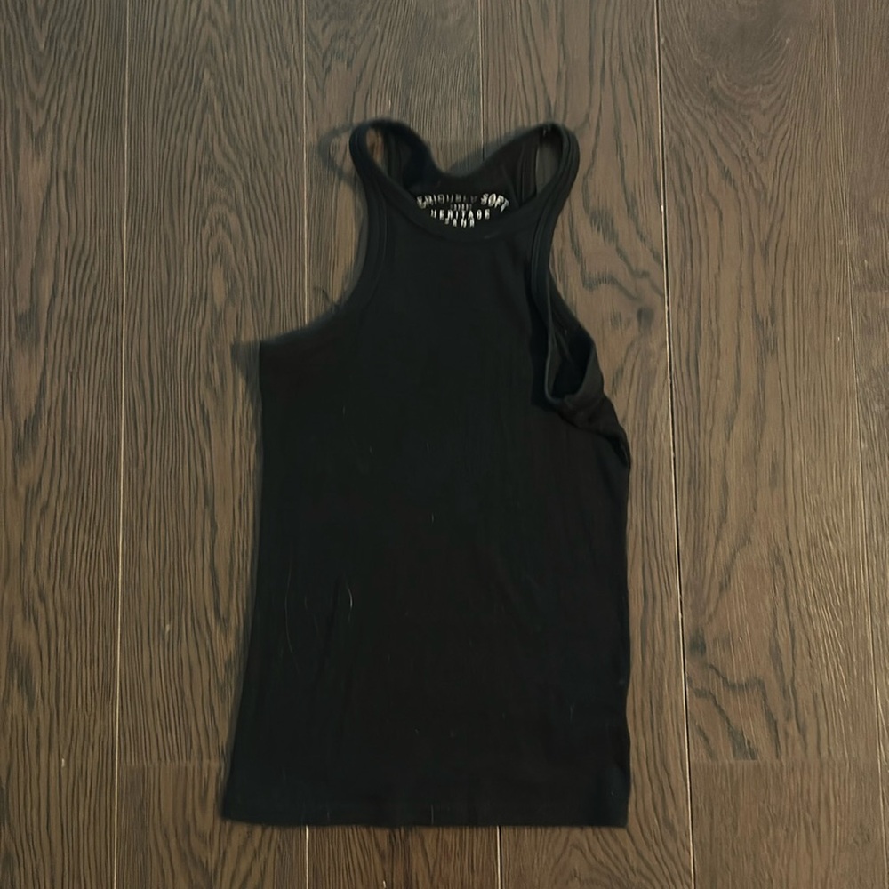 Casual black top